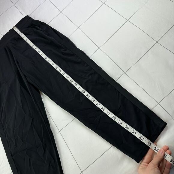 Athleta Pants Womens 4 Black Nolita Slim Tapered Crop Pull On Commute Stretch - Picture 11 of 12